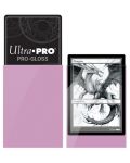 Протектори за карти Ultra Pro - PRO-Gloss Standard Size, Pink (50 бр.) - 2t