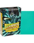 Протектори за карти Dragon Shield Sleeves - Small Matte Mint (60 бр.) - 2t