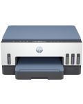 Принтер HP - 725 All-in-One, мастиленоструен, бял/син - 1t
