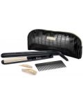 Преса за коса Remington - S3505GP, 230°C, керамично покритие, черна - 2t