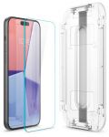 Стъклен протектор Spigen - Glas.tR Ez-Fit , iPhone 15 Plus - 1t