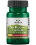 Oral Probiotic Formula, 30 дъвчащи таблетки, Swanson - 1t