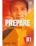 Prepare! Level 4 Student's Book and Online Workbook (2nd edition) / Английски език - ниво 4: Учебник с онлайн тетрадка - 1t
