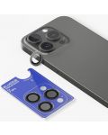 Протектори за камера Blueo - Sapphire Crystal, iPhone 14 Pro/14 Pro Max, black - 2t