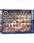 Пъзел Eurographics от 1000 части - Президенти на САЩ - 1t