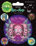 Стикери Pyramid Animation: Rick & Morty - Psychedelic Visions - 1t