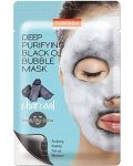 Purederm Лист маска за лице Deep Purifying Black O2 Bubble, 20 ml - 1t
