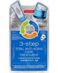 Purederm Лист маска за лице 3-step Total Anti-aging Care Treatment, 25 ml - 1t