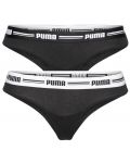 Комплект дамски бикини Puma - Hang, 2 броя, черни - 1t