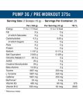 Pump 3G Pre-Workout, плодов пунш, 375 g, Applied Nutrition - 2t