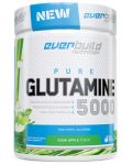 Pure Glutamine 5000, ябълков пунш, 300 g, Everbuild - 1t
