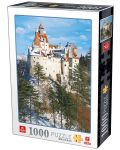 Пъзел Deico Games от 1000 части - Замъкът Бран, Румъния - 1t