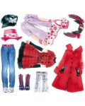Магнитна кукла Quercetti – Fashion Design, Lisbeth - 4t