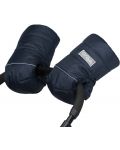 Универсални ръкавици за количка с вълна ДоРечи - Тъмносини - 1t