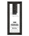Рамка за панорамен пъзел Art Puzzle - Черна, за 1000 части - 1t