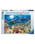 Пъзел Ravensburger от 2000 части -  Под морето - 1t