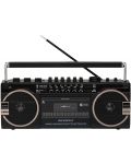 Радиокасетофон Ricatech - PR1980 Ghettoblaster, черен - 1t