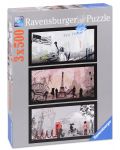 Пъзел Ravensburger от 3 х 500 части - Артистични градове - 1t