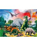 Пъзел Ravensburger от 100 макси части - С динозаврите - 2t