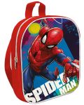 Раница за детска градина Kids Licensing - Spider-Man, 1 отделение, червена - 1t