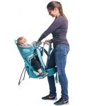 Раница за носене на дете Deuter - Kid Comfort Active SL, синя, 12 l, 2.65 kg - 5t