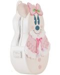 Раница Loungefly Disney: Minnie Mouse - Pastel Figural Snowman - 2t