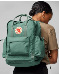 Раница Fjallraven - Kanken Outlong, 18l, зелена - 6t