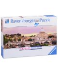 Панорамен пъзел Ravensburger от 1000 части - Рим - 1t