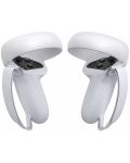 Ръкохватки за контролер Kiwi Design - Oculus Quest 2, бели - 1t