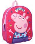 Раница за детска градина Vadobag Peppa - Friends Around Town, 3D - 2t