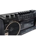 Радиокасетофон Ricatech - PR1980 Ghettoblaster, черен - 3t