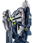Раница за носене на дете Deuter - Kid Comfort Active, синя, 12 l, 2.68 kg - 3t