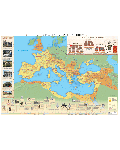 Ранна Римска империя. Принципат - стенна карта - 1t