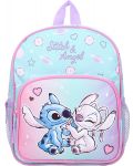 Раница за детска градина Vadobag Stitch - Hello Cutie, със странични джобчета - 1t