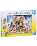 Пъзел Ravensburger 300 части - Африкански животни - 1t