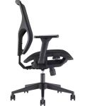 Работен стол OKOFFICE - Hera, LB P041B-M-BLK, черен - 3t