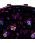 Раница Loungefly Disney: Villains - Curse You Hearts - 7t