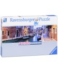 Панорамен пъзел Ravensburger 2000 части - Вечер във Венеция - 1t