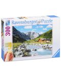 Пъзел Ravensburger от 300 части - Австрийски планини - 1t