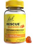 Rescue Gummies, 60 желирани дражета, Bach Flower Remedies - 1t