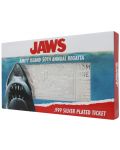 Реплика FaNaTtik Movies: Jaws - Annual Regatta Ticket (Silver Plated) (Limited Edition) - 3t