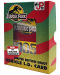 Реплика FaNaTtik Movies: Jurassic Park - Jeep ID Card (30th anniversary) (Limited Edition) - 7t