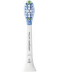 Резервни глави Philips Sonicare - C3 Premium PD HX9042/17, 2 броя, бели - 4t