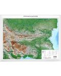 Релефна карта на България (1:1 000 000) - 1t