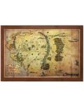 Реплика The Noble Collection Movies: The Hobbit - The Map of Middle-Earth - 1t