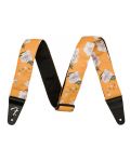 Ремък за китара Fender - Floral Strap, жълт - 1t