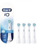 Резервни глави Oral-B - iO Ultimate Clean, 4 броя, бели - 2t