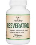 Resveratrol, 120 капсули, Double Wood - 1t
