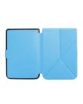 Калъф Eread - Origami, Pocketbook 614, светлосин - 3t