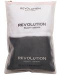 Revolution Haircare Микрофибърни кърпи за глава, черна и бяла, 2 броя - 1t
